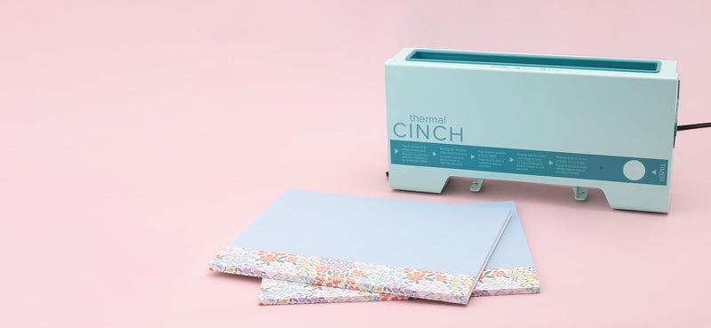 We R Memory Keepers Thermal Cinch Binding Machine Mint 12 Inch, Includes Thermal Book Binding Machine, Book Spines, and Clips, Create DIY Journals, Notebooks, Scrapbooks, Photo Books, and Documents - Image 4